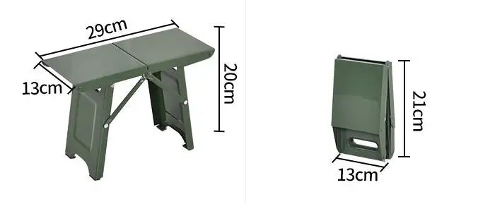 Klapphocker Alu – Leicht und wetterfest für Garten und Camping -    Zorenza