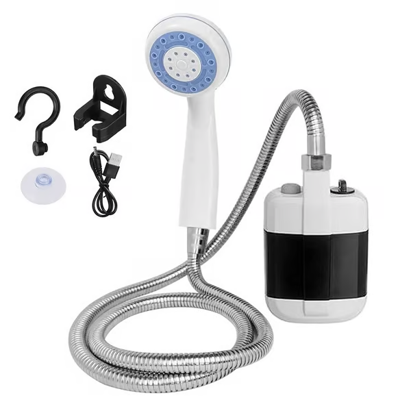 Campingdusche USB – Tragbare Outdoor-Dusche mit Akku -    Zorenza