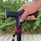Intelligente Wandelstok mit Valalarm und LED-Beleuchtung -    Zorenza