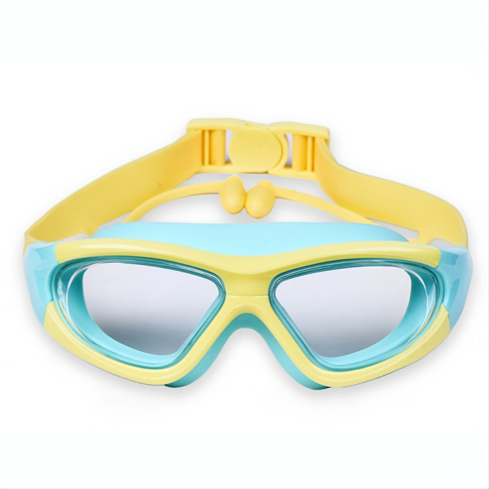 Kinder-Schwimmbrille mit großem Rahmen – Anti-Beschlag -    Zorenza