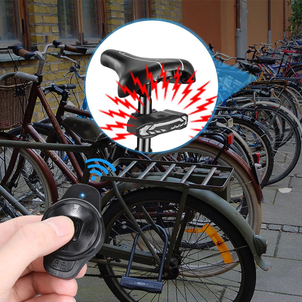 Fahrradlicht mit Alarmfunktion – Schutz vor Diebstahl -    Zorenza