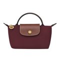Mini-Handtasche mit Lederdetails und Goldverschluss -    Zorenza