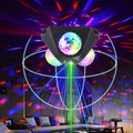 Disco-Projektor mit Laser – RGB-Lichteffekte und Stroboskop -    Zorenza