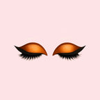 Augen-Makeup Patch mit Lidschatten und Wimpern -    Zorenza