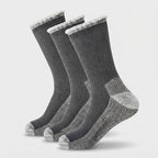 Thermosocken mit Frottee-Innenfutter, wadenhoch – 3 Paar -    Zorenza