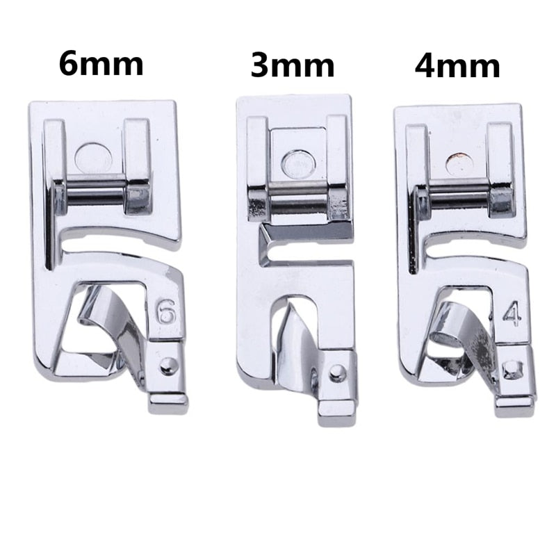 Säumfüße-Set 3-teilig – Perfekte Säume in 3, 4 und 6 mm -    Zorenza