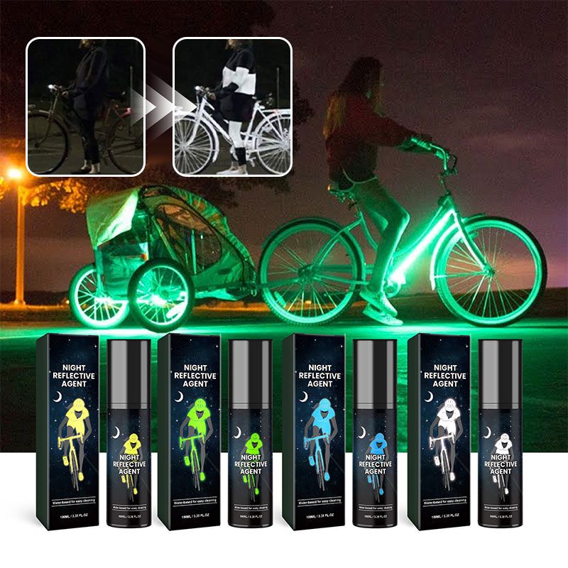 Reflektierspray 100ml für Sichtbarkeit bei Nacht -    Zorenza