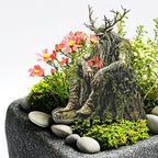 Märchen-Gartenstecker aus Acryl mit Naturmotiven Zorenza