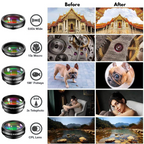 12MP-Digitalkamera Vintage-TLR-Design – 10-Objektiv-Set - Zorenza