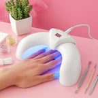 UV LED Nagellampe mit Timer und automatischer Abschaltung -    Zorenza