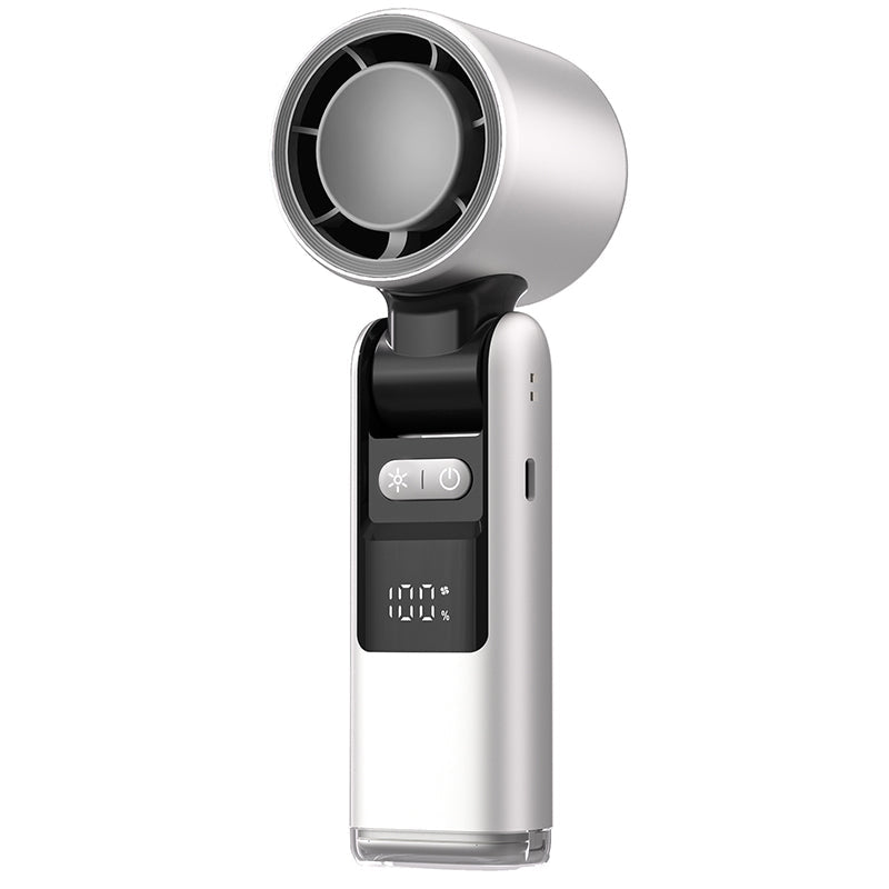 Mini Kühlventilator mit Eiskühlung und digitalem Display -    Zorenza