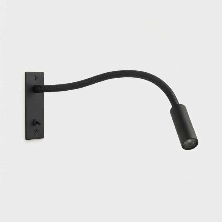 Verstellbare Wandleselampe mit Schwanenhals-Arm, 3 Lichtfarben (3000–6000 K) -    Zorenza