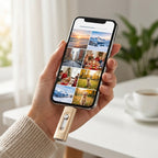 USB-Stick 3-in-1 für iPhone, Android und PC: Lightning, USB-C, USB 3.0 -    Zorenza