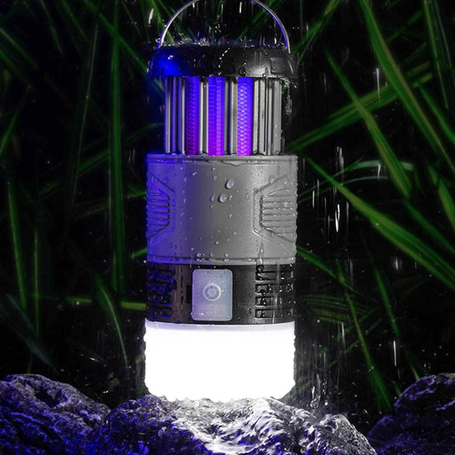 Insektenvernichter UV-Licht Solar mit Akku und Lampe -    Zorenza