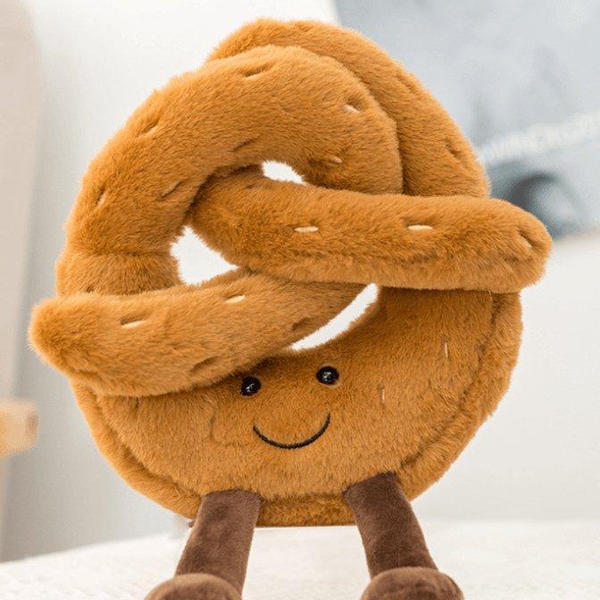 Bäckerei Plüschkissen mit niedlichen Gesichtern -    Zorenza