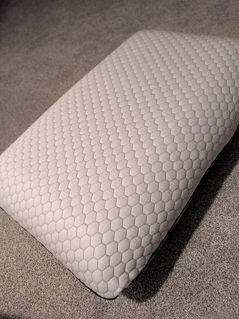 Memory-Foam-Kissen mit Kühlgel – Ergonomische Stütze für Nacken -    Zorenza