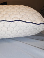 Memory-Foam-Kissen mit Kühlgel – Ergonomische Stütze für Nacken -    Zorenza
