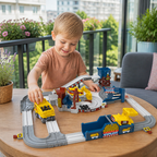 Elektrische Abenteuer-Steinbruch-Eisenbahn mit Zubehör -    Zorenza