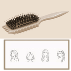 Haarbürste mit Locken-Definition für alle Haartypen -    Zorenza