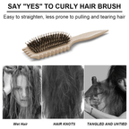 Haarbürste mit Locken-Definition für alle Haartypen -    Zorenza