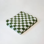 Handtuch Baumwolle mit Schachbrettmuster – Retro-Design -    Zorenza