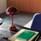Kabellose LED-Tischlampe mit 3 Dimmstufen – Retro-Design -    Zorenza