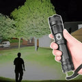LED Taschenlampe Taktisch mit 90000 Lumen – Wasserdicht IP65 -    Zorenza