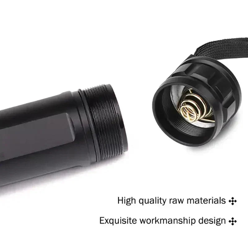 LED Taschenlampe Taktisch mit 90000 Lumen – Wasserdicht IP65 -    Zorenza