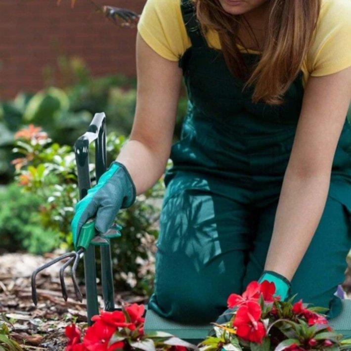 Kniebank Garten klappbar mit Polster -    Zorenza