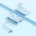Magnetische Wireless Powerbank mit MagSafe-Kompatibilität -    Zorenza