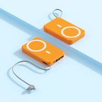 Magnetische Wireless Powerbank mit MagSafe-Kompatibilität -    Zorenza