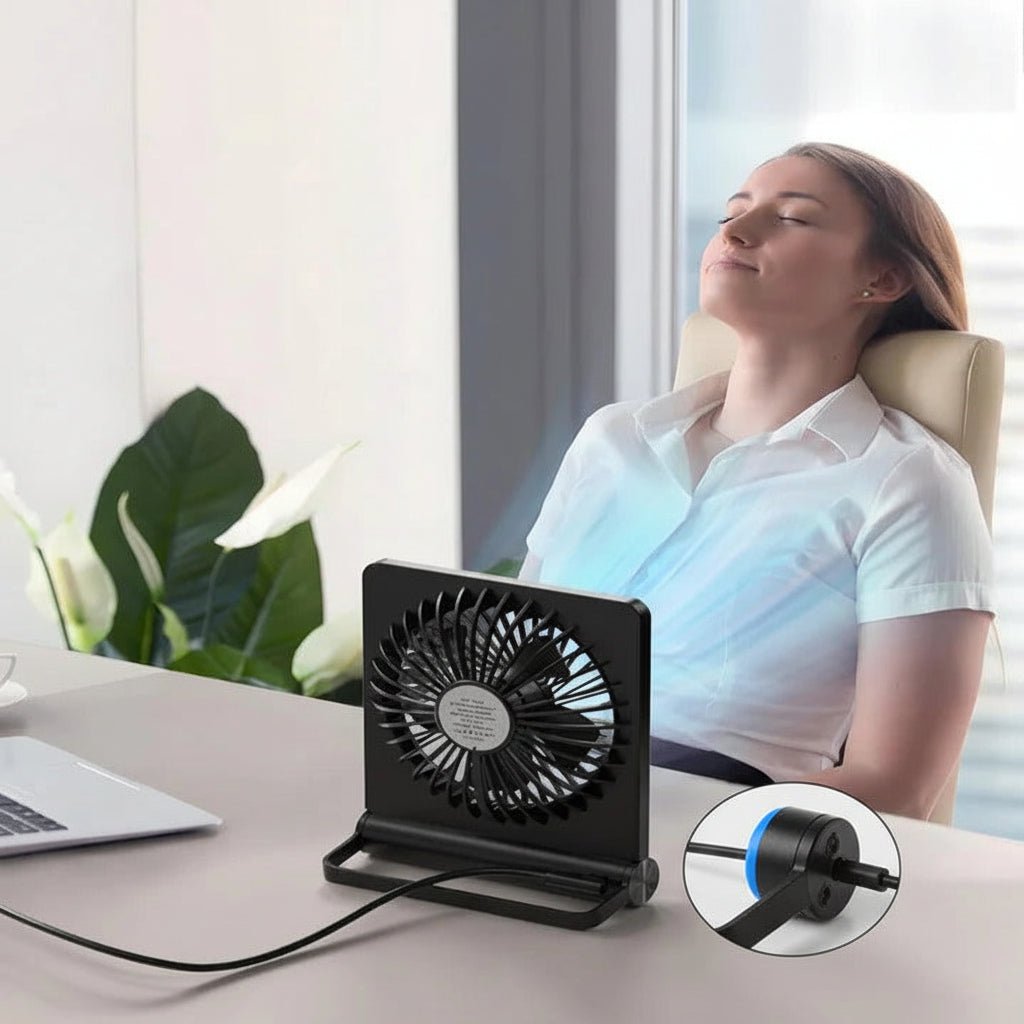 USB Tischventilator mit verstellbarer Luftstromrichtung -    Zorenza