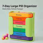 7-Tage Pillenbox mit Tageslabels Zorenza