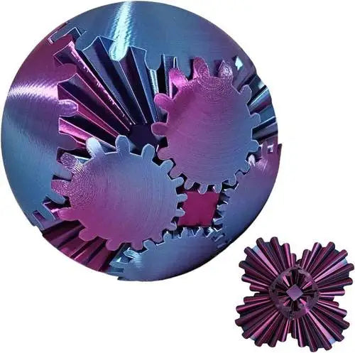 Anti-Stress Fidget-Kugel mit 3D-Zahnrad-Mechanismus Zorenza