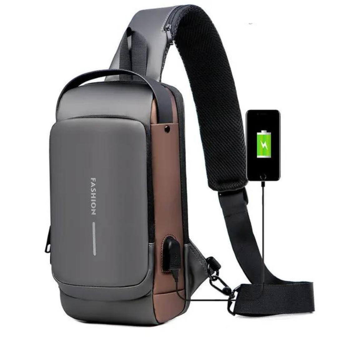 Diebstahlschutz-Rucksack mit versteckten Reißverschlüssen -    Zorenza