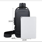 Diebstahlschutz-Rucksack mit versteckten Reißverschlüssen -    Zorenza