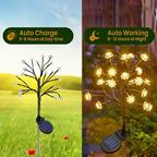 Solarleuchte Blumen mit flexiblen Ästen -    Zorenza
