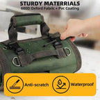 Aufrollbare Werkzeugtasche mit abnehmbaren Fächern Zorenza