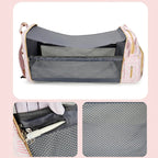 Multifunktionale Wickeltasche mit Reisebett-Funktion Zorenza
