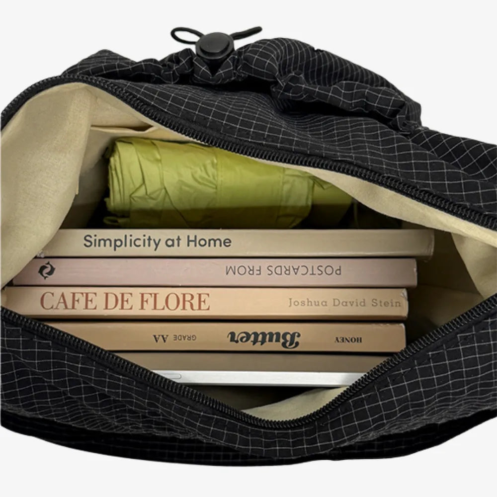 Crossbody-Tasche mit wasserdichtem Nylon -    Zorenza