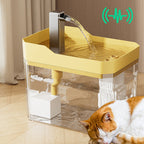 Katzenwasserbrunnen mit Automatik-Pumpe – Leiser Betrieb Zorenza