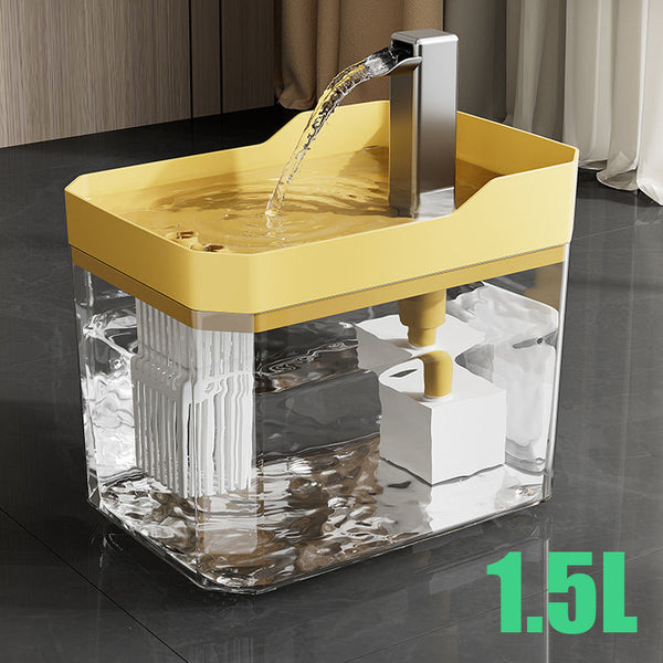 Katzenwasserbrunnen mit Automatik-Pumpe – Leiser Betrieb Zorenza