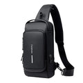 Anti-Diebstahl Crossbody-Tasche mit versteckten Fächern -    Zorenza