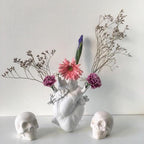 Herz-Vase anatomisch – Künstlerisches Design aus Keramik -    Zorenza
