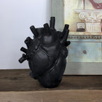 Herz-Vase anatomisch – Künstlerisches Design aus Keramik -    Zorenza