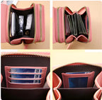 Handytasche mit RFID-Schutz und Touchscreen-Fenster -    Zorenza