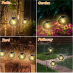 Solar-Gartenlaterne mit Metallgitter - Retro Design -    Zorenza