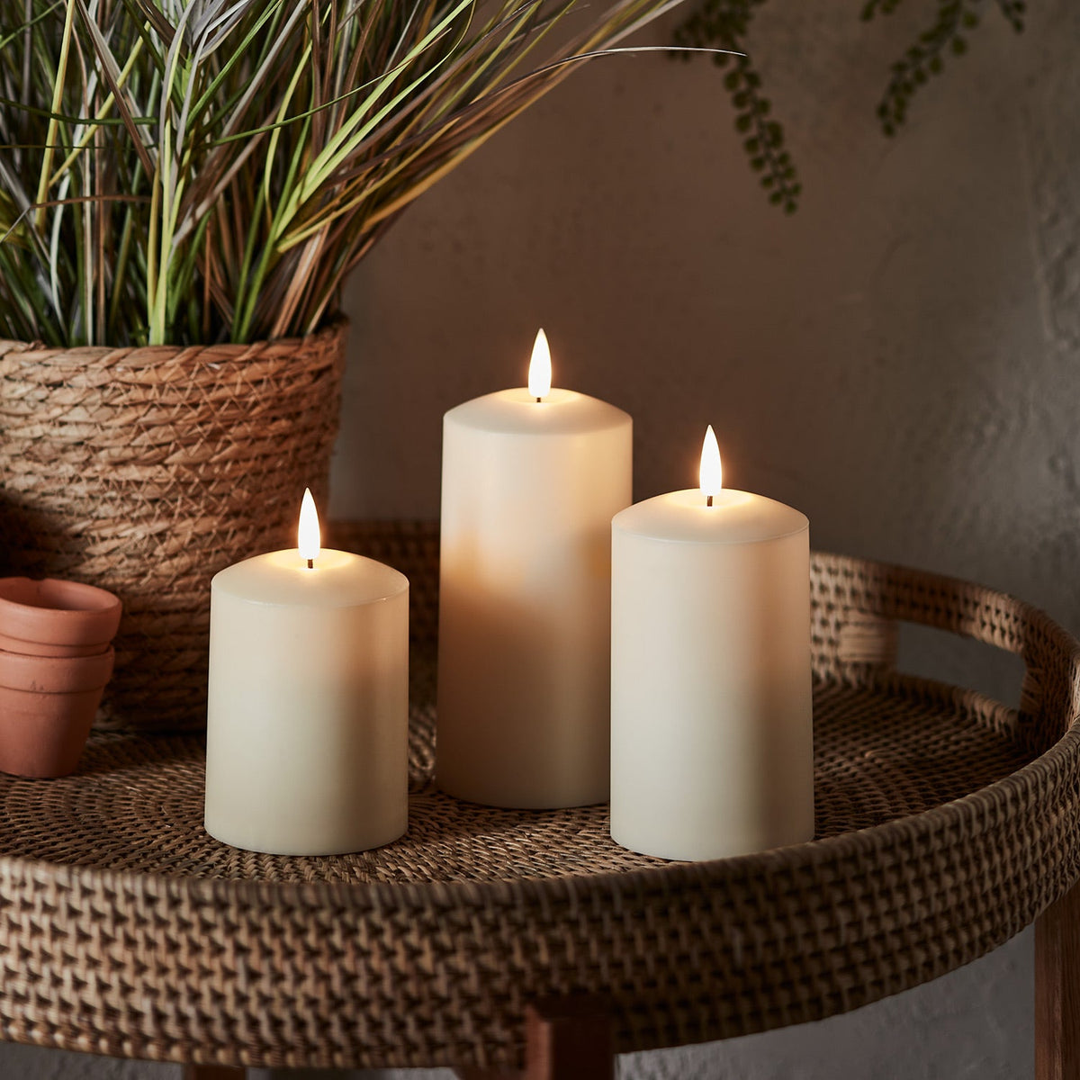 LED Kerzen Outdoormit Timer -    Zorenza