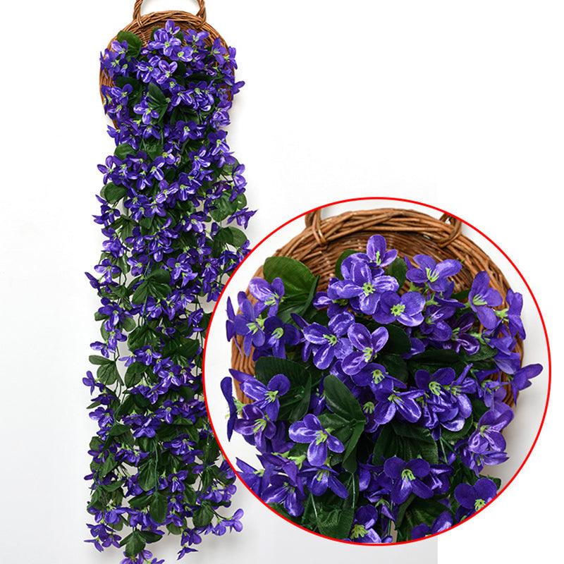 Kunstblumen Hängend – Seidenblumen ohne Pflege -    Zorenza