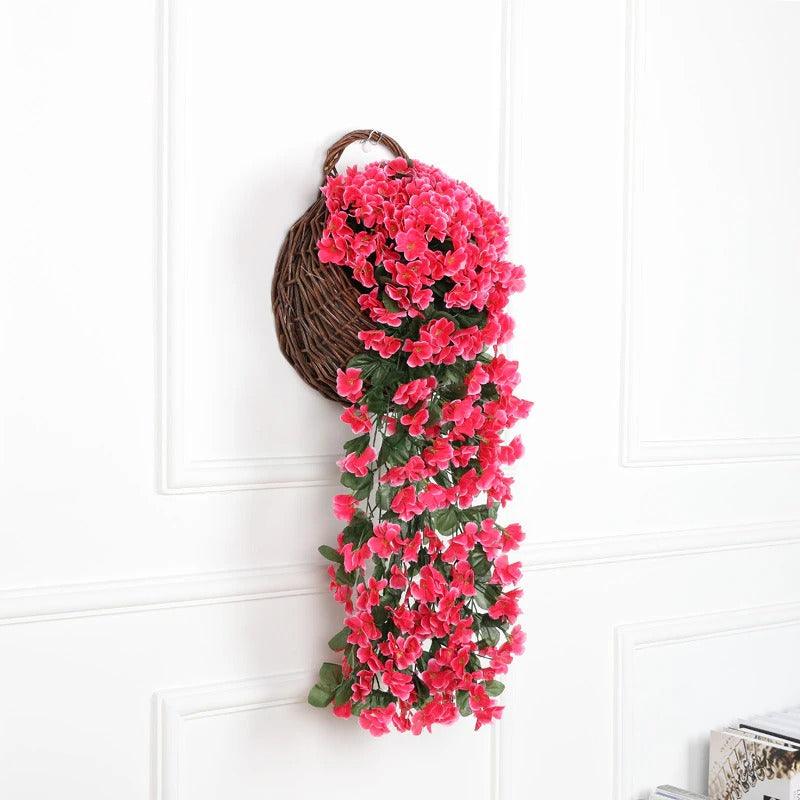 Kunstblumen Hängend – Seidenblumen ohne Pflege -    Zorenza